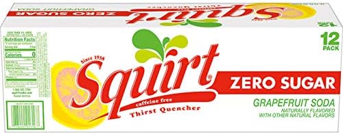 Amazon.com : Diet Squirt Citrus Soda, 12 Fl Oz (pack of 12 ...