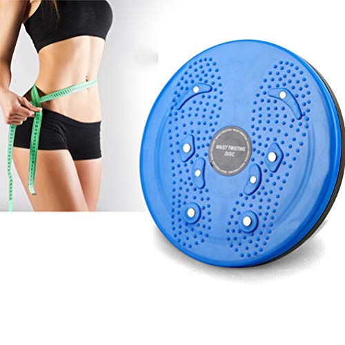 BESPORTBLE – Disco de torção para a cintura, exercícios aeróbicos e exercícios para os pés (azul)