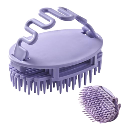 scyca depurador de cabello, depurador de cabello para el cuero cabelludo - Cepillo para cabello seco y húmedo | Depurador de cabello impermeable, masajeador para el cuero cabelludo, cepillo de champú,