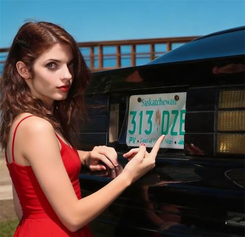 License Plate Privacy Cover 3-in-1 Anti-Glare Scratch-Resistant Waterproof & UV Protection Transparent All-Weather Tag Guard Easy Install (1PC)