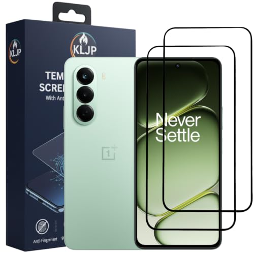 Image of Gorilla Tempered Glass For OnePlus Nord CE6 Lite With Installation Kit | Edge to Edge Coverage | Black (Pack Of 2)
