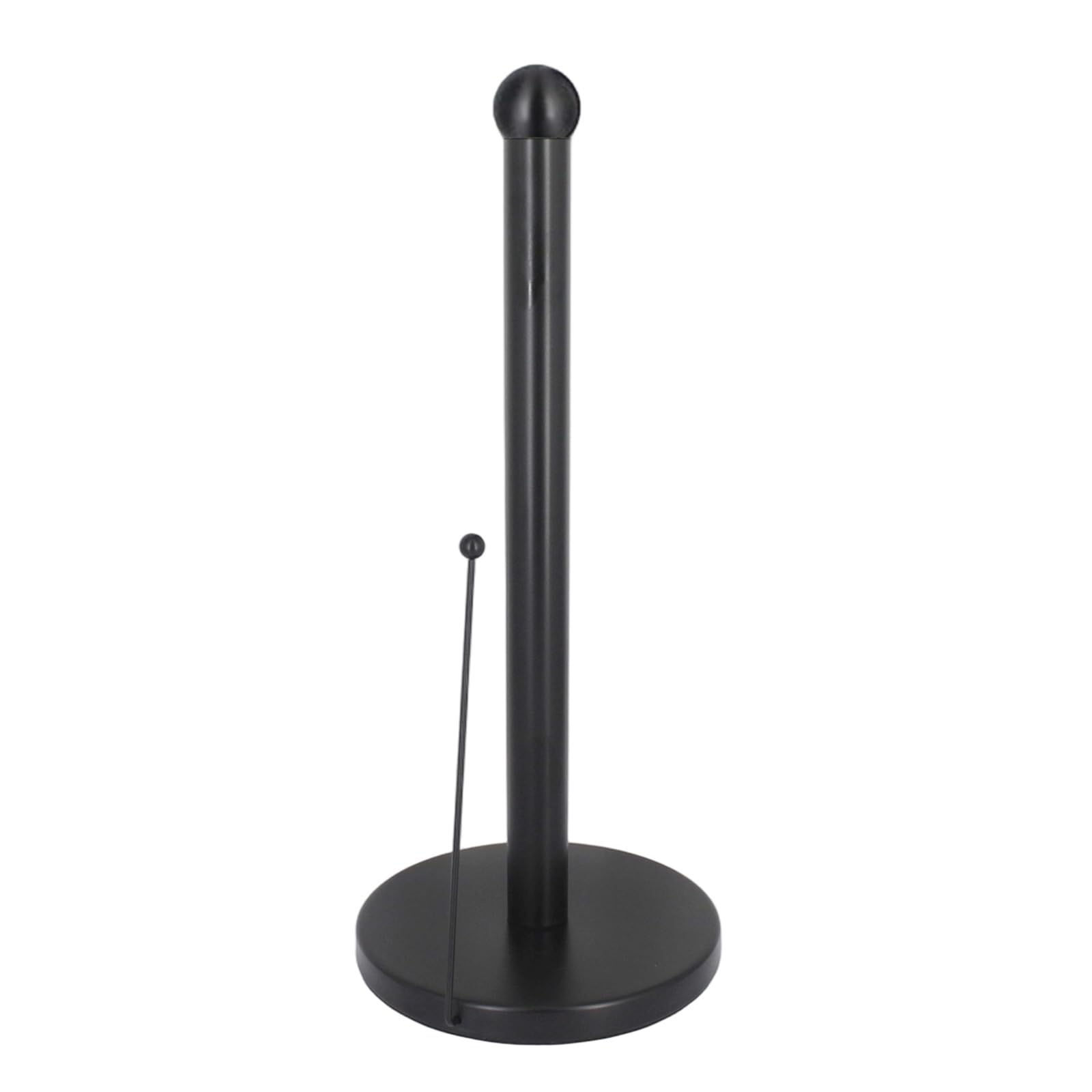 Elnwnnkc Black Vertical Tissue Holder Rack Replacement Napkin Stand Kitchen Countertop Stainless Steel Paper Towel Easy To Use Countertop Metal Paper Towel