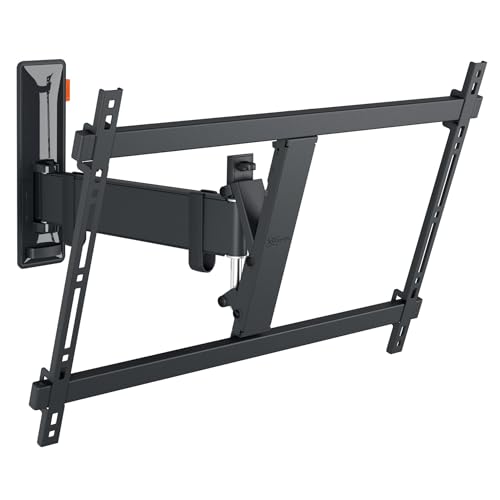 Vogel's TVM 3625 Swivelling TV Wall Mount for 40-77 Inch TVs Maximum 35 kg Swivels up to 120° Full Motion TV Mount Max. VESA 600 x 400 Universal Compatibility
