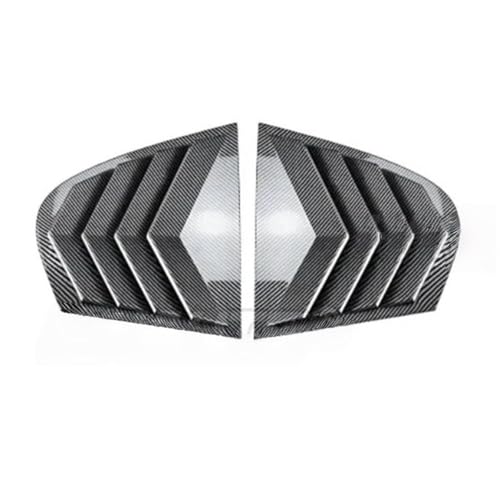 Cache de volet d'aération look carbone pour lunette arrière de BMW E60