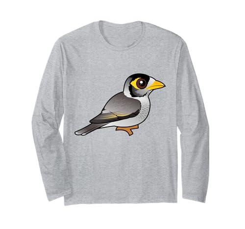 Noisy Miner Australian Bird Long Sleeve T-Shirt