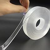 Double-Sided Mounting Tape 10ft – Multipurpose Removable Adhesive Foam Tape, Transparent Tape for Home, Office, Car