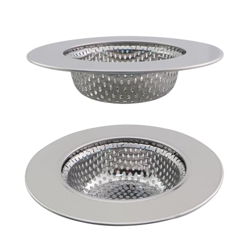 Colador de Cocina de Acero Inoxidable 2 Piezas 4.5 pulgadas miniatura 4