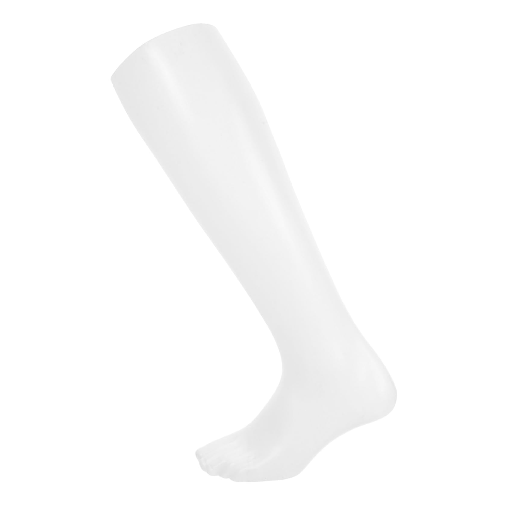 Socken Starkem Effekt und Minimalistischem Dreidimensionalem Fußmodell Weißes Kunststoff Lange mit Design für für Vielseitige Nutzung zu Hause oder Geschäft