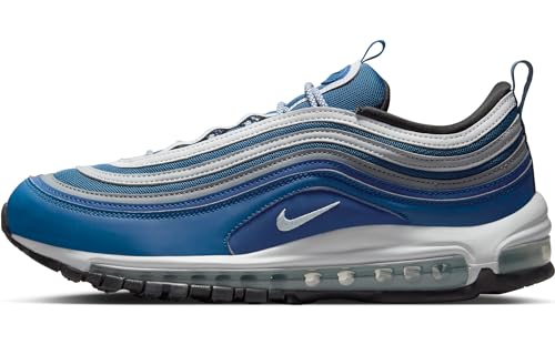 Nike Air MAX 97, Zapatillas Hombre, Court Blue Glacier Blue Pure Platinum, 47 EU