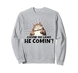 chonk oh lawd he comin' fluffy gattino paffuto carino gatto felpa