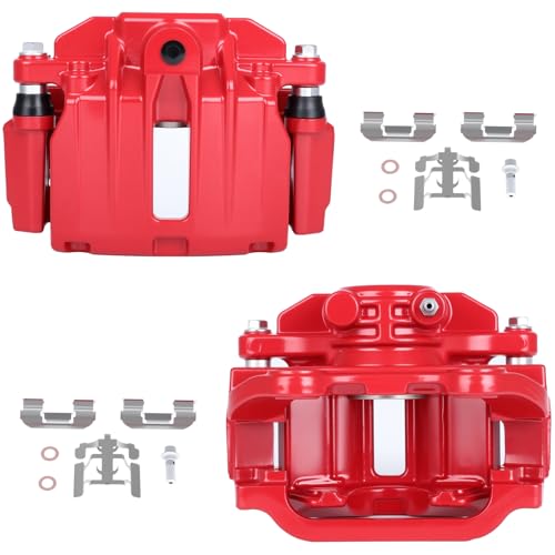 Image of SCITOO 18-B4726 18-B4727 Rear Left & Right Disc Brake Calipers Assembly w /Bracket For Cadillac For DeVille,For Chevy For Astro /For Silverado 1500,For GMC For Safari