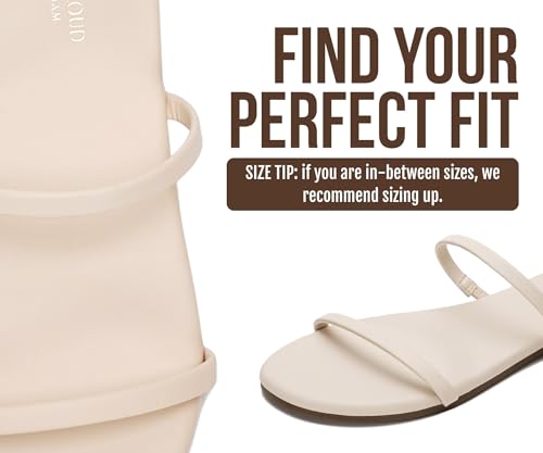 Image of Project Cloud Summer Sandals for Women with Memory Foam Insole (Transition) | Memory Foam Insole; Beach Flip Flops; Non-Slip Sole; Lightweight Double Straps; Summer Sandals for Women; Everyday Comfort