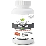 VitaSense Estratto di Zafferano (Crocus Sativus) - 88.25 mg MAX - Supplemento Innovativo nella Perdita di Peso/Disintossicazione/Dieta 60 Capsule by TARGARIAN