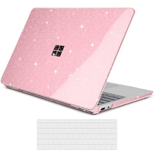 Protection Microsoft Surface 13 Copilot+ PC coque transparente rose 2025