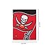 Tampa Bay Buccaneers NFL Supreme Slumber Plush Throw