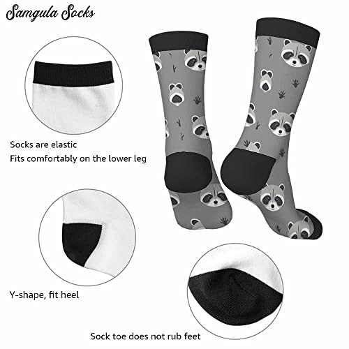 Image of Crew Socks for Woman Size 6-8 Tropical Wildlife Bright Teal Girls Socks