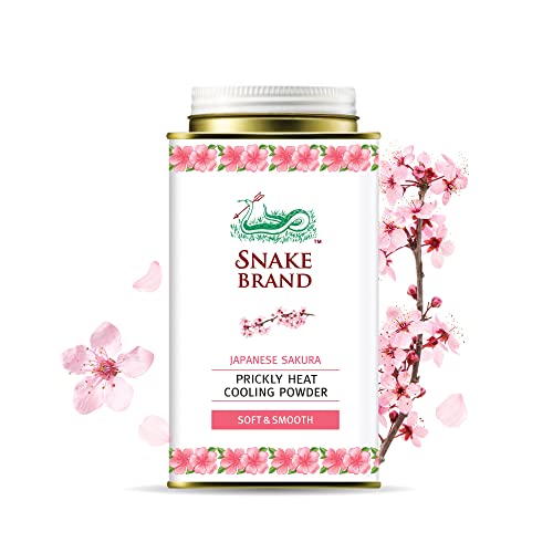 Image of Snake Brand Prickly Heat Cooling Powder, Cool Pink - 150g