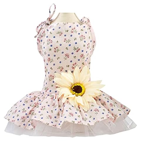 Vestido de Perro Cachorro Falda de Lujo Cover