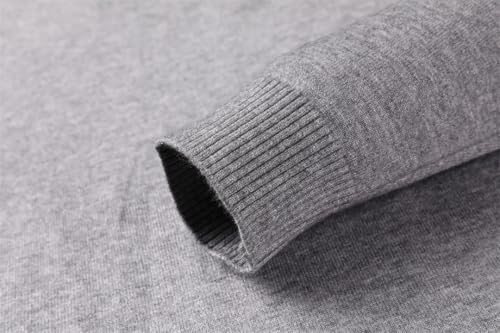 Men's Autumn and Winter Fashion High Collar Warm Pullover Sweater4