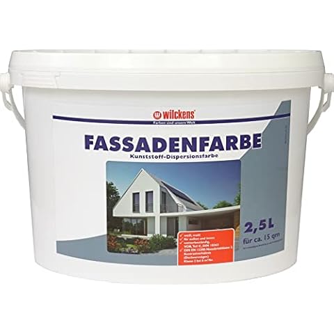 Wilckens Fassadenfarbe, 2,5 l, Weiß Cover