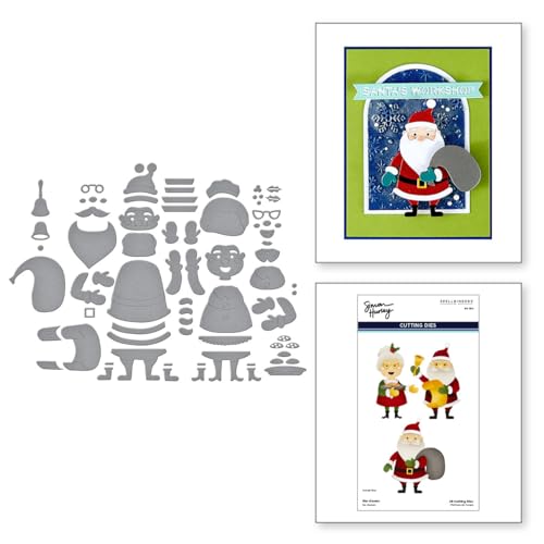 Matrices de découpe The Clauses Simon Hurley scrapbooking Noël et carterie