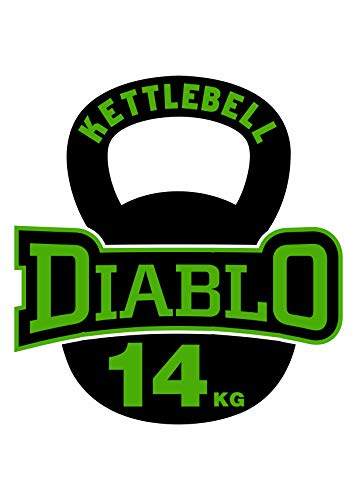 Image of DIABLO Premium Fitness Solid Cast Iron Kettlebell Weights (2Kg,4KG,6KG,8KG,10KG,12KG) (14.00)