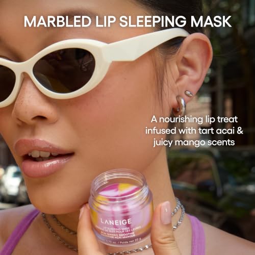 Image of LANEIGE Lip Sleeping Mask: Korean Overnight Treatment For Dry Lips | Hydrating & Nourishing Overnight Lip Treatment Mask with Vitamin C, Shea & Murumuru Seed Butter | Now Build Your Own Bespoke Swirl