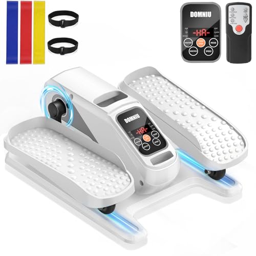 image for DOMNIU Under Desk Elliptical Machine, Electric Ellipse Leg Exerciser W