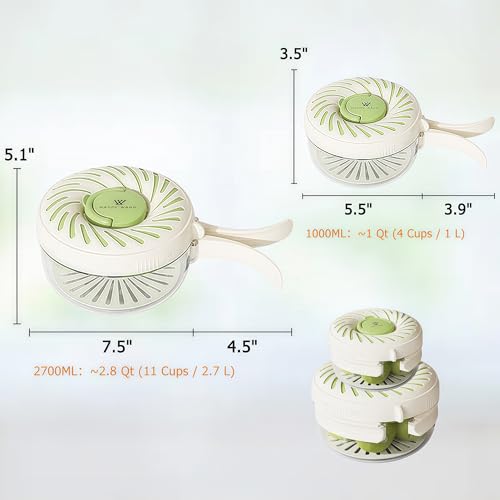 Fruit Strainer Storage Container with Lid,Ice Tray Drain Basket - 2 Pack — view 2