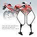 Car Exterior 1 Pair Motorcycle Rearview Side Mirrors Carbon Fiber Replacement For Hyosung Gt125R Gt250R Gt650R Gt650S