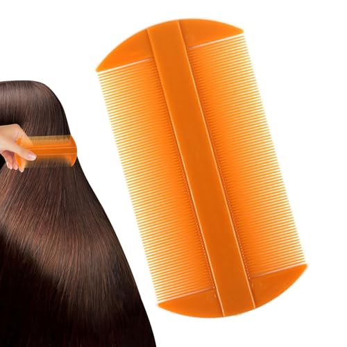 Peine De Piojos - Peine De Cabello De Doble Cara Fino | Pequeros De Precisión Para El Uso De Mascotas Y Humanos | Piojo De Caspa Suave Y Nit Para El Tratamiento De Piojos Para La Cabeza Perfect