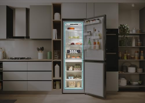 Réfrigérateur combiné inversé CANDY CNCQ2T618EX