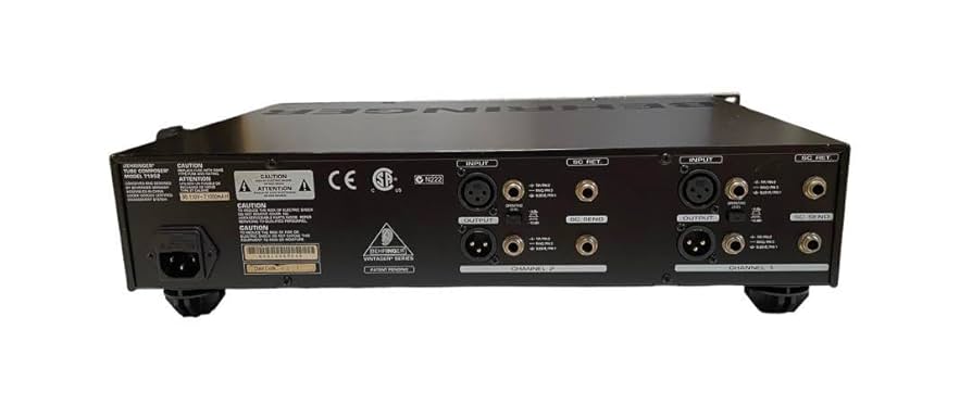 BEHRINGER　T1952 真空管　コンプレッサー Amazon.co.jp: 完動品BEHRINGER T1952 真空管コンプレッサー