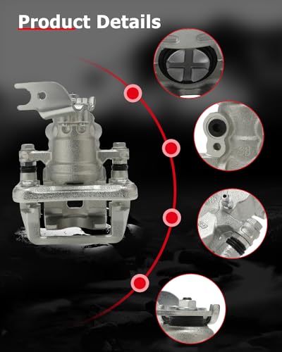 Image of cciyu 19B3359 19B3358 Rear Left & Right Brake Calipers With Bracket For Acura For TSX 2009-2014,For Honda For Accord 2008-2012