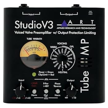 Tube MP Studio V3 マイクプリアンプ Amazon.com: ART Tube MP Studio V3 Preamp/DI Box : Musical