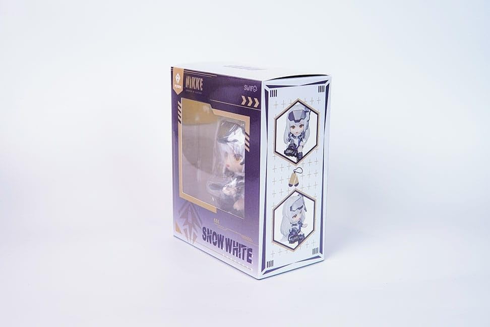 Support de couvercle nouilles figurine Nikke Blanche Neige en PVC - 3