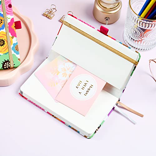 Pocket Planner/Calendar 2023-2026 - Monthly Pocket Planner/Calendar With 63 Notes Pages, Jul. 2023 - Jun. 2026, 3.8" X 6.4", 3 Year Monthly Planner With Inner Pocket + Pen Hold - Colorful Floral #TOP6