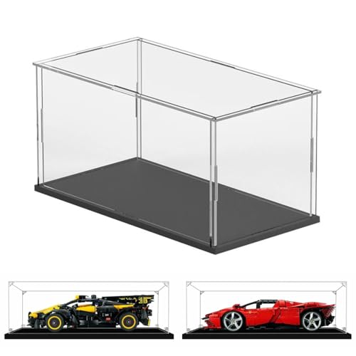 PHYNDR Vitrina AcríLica Con Base, Cubos...