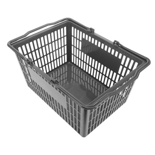 Panier de course pratique pour supermarché et organisateur de stockage vert