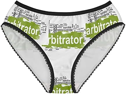 Arbitrator Word Cloud Panties, Arbitrator Word Cloud Underwear, Briefs, Cotton Briefs, Funny Underwear, Panties For Women