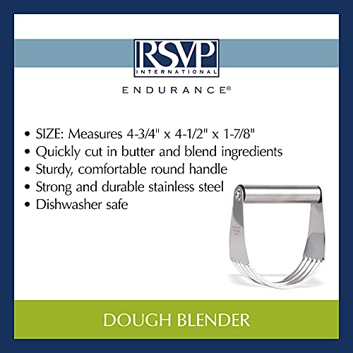 RSVP International Endurance Kitchen Collection Baking Accessories, Pastry Blender