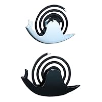 Porte Spirale Anti Moustique Lot De 2 Supports Escargot Anti-moustiques Brosse De Nettoyage - Idéal Camping Et Jardin Accessoire Anti-moustiques Portable Jardin