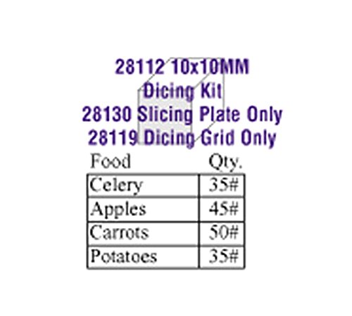 Robot Coupe 10 x 10 mm (3/8) Dicing Kit for CL50