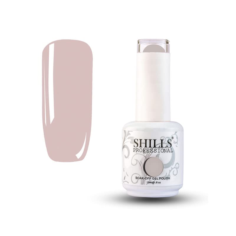 Image of Shills Professional Uv /Led Soak Off Gel Polish (Gel Nail Polish) Glossy Finish Nail Polish Color Shade 35, 15 Ml
