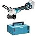 Produktbild Makita DGA463Z 18 V kabelloser bürstenloser Winkelschleifer 115 mm blankes Makpac-Gehäuse
