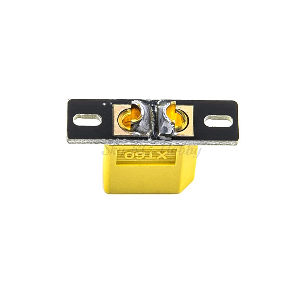2PCS XT60 PCB Welding Board Plate Fixed Seat XT60 Male Connector Holder PCB for DIY FPV Multicopter Racing Drone