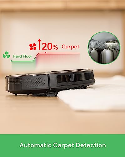 Vactidy T7 Robot Vacuum and Mop Combo, WiFi/App/Alexa/Siri Control, Robotic Vacuum Cleaner with Schedule, 2-in-1 Watertank and Dustbin, Self-Charging, Slim, for Hard Floor, Pet Hair, Carpet - Image 6