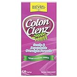 Natural Balance Colon Clenz | Herbal Colon Cleanse & Detox Supplement | Gentle & Dependable Overnight Formula (120 Count)