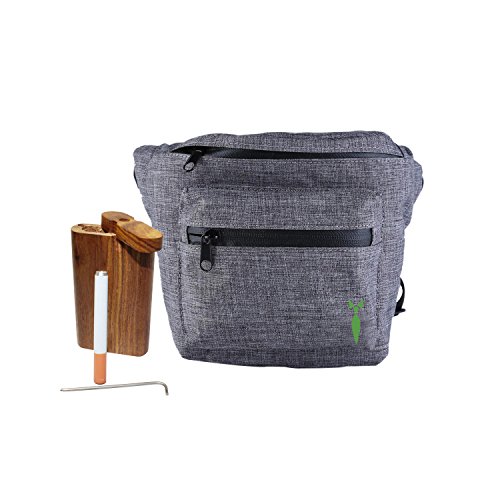 Discreto Smoker Tutto in 1 Smell Proof Impermeabile Marsupio per Feste ed Eventi all' Aperto