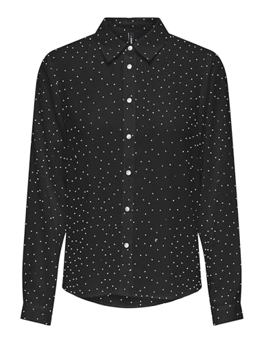 Onlzeke L/S Stud Shirt WVN Femme ONLY pour un look working girl élégant au bureau